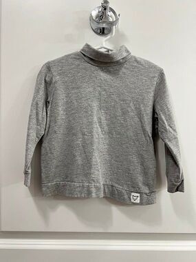 Zara Boys Mock Neck Long Sleeve Top (Size 2-3 years)